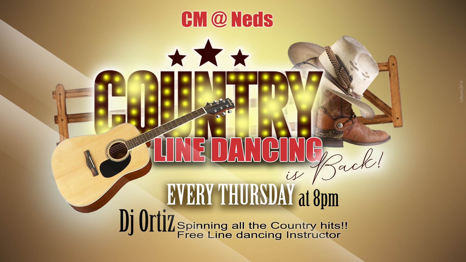 Country is Back, Thursdays @ 8 PM