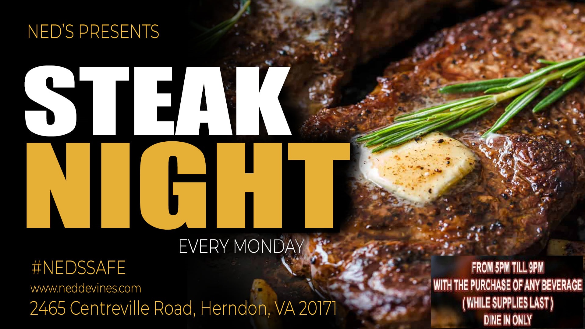 Ned's Steak Night